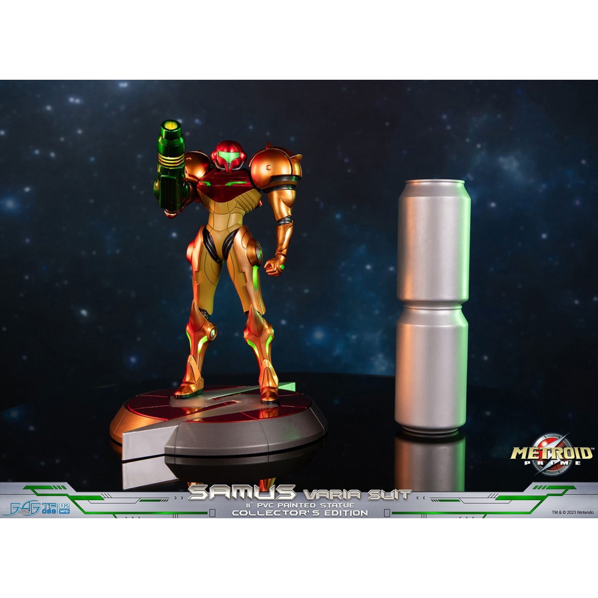 First 4 Figures - Metroid - Statua in PVC SAMUS VARIA SUIT Edizione da Collezione