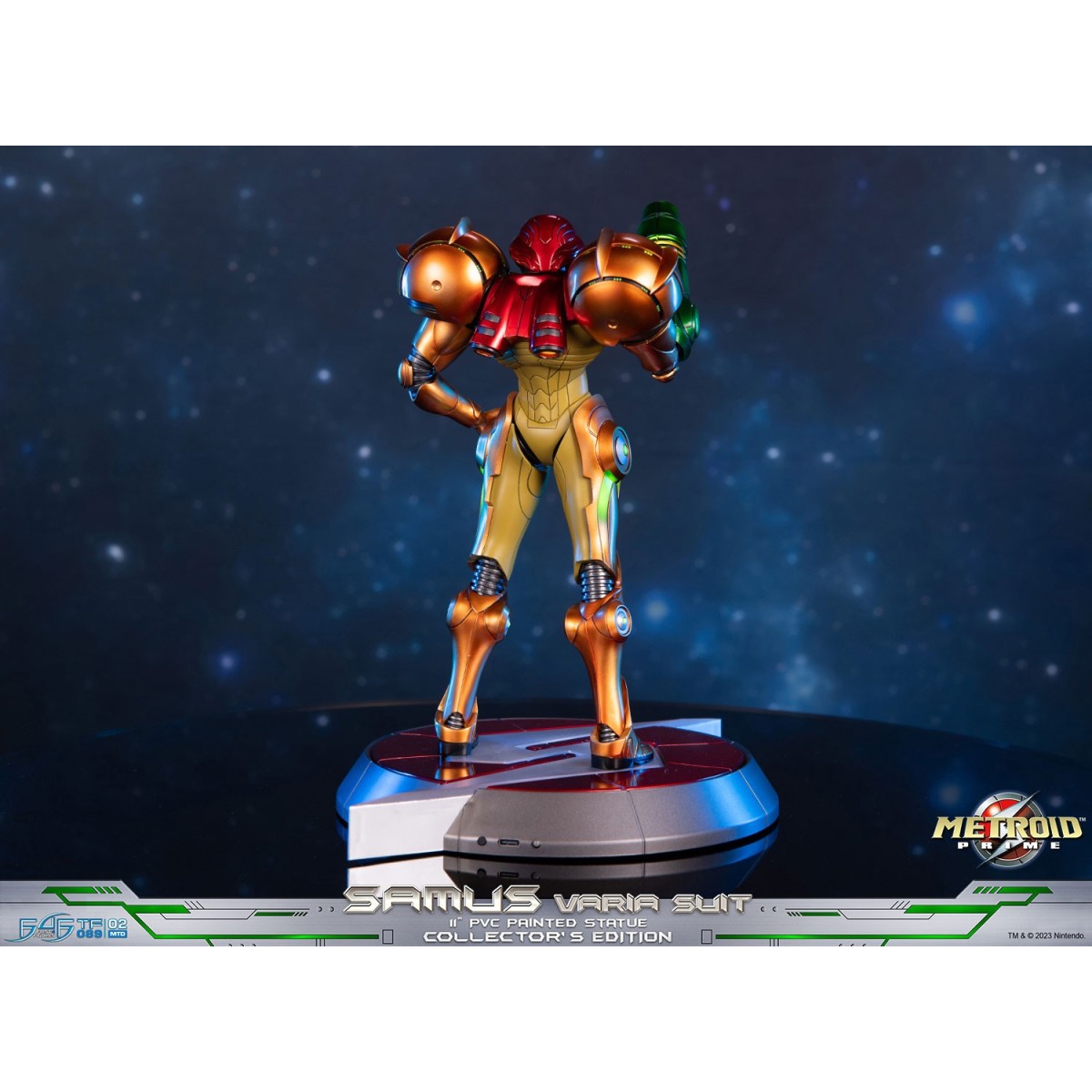 First 4 Figures - Metroid - Statua in PVC SAMUS VARIA SUIT Edizione da Collezione