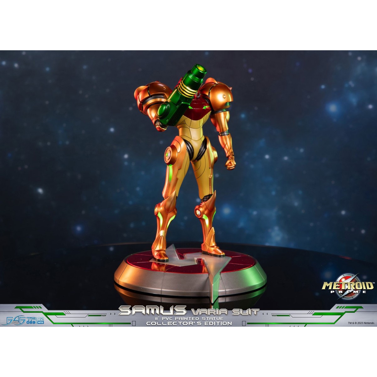 First 4 Figures - Metroid - Statua in PVC SAMUS VARIA SUIT Edizione da Collezione