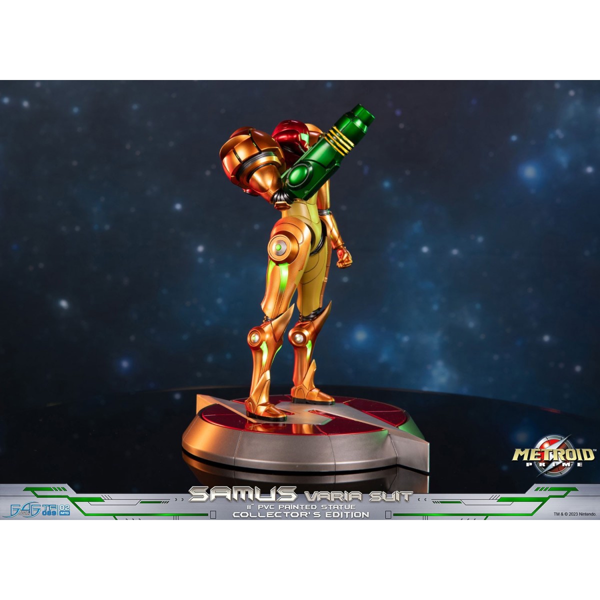 First 4 Figures - Metroid - Statua in PVC SAMUS VARIA SUIT Edizione da Collezione