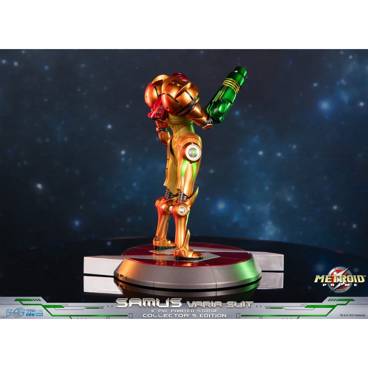 First 4 Figures - Metroid - Statua in PVC SAMUS VARIA SUIT Edizione da Collezione