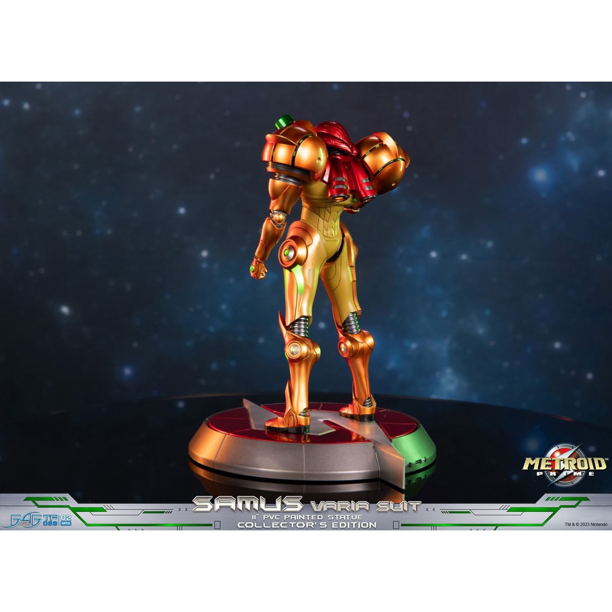 First 4 Figures - Metroid - Statua in PVC SAMUS VARIA SUIT Edizione da Collezione