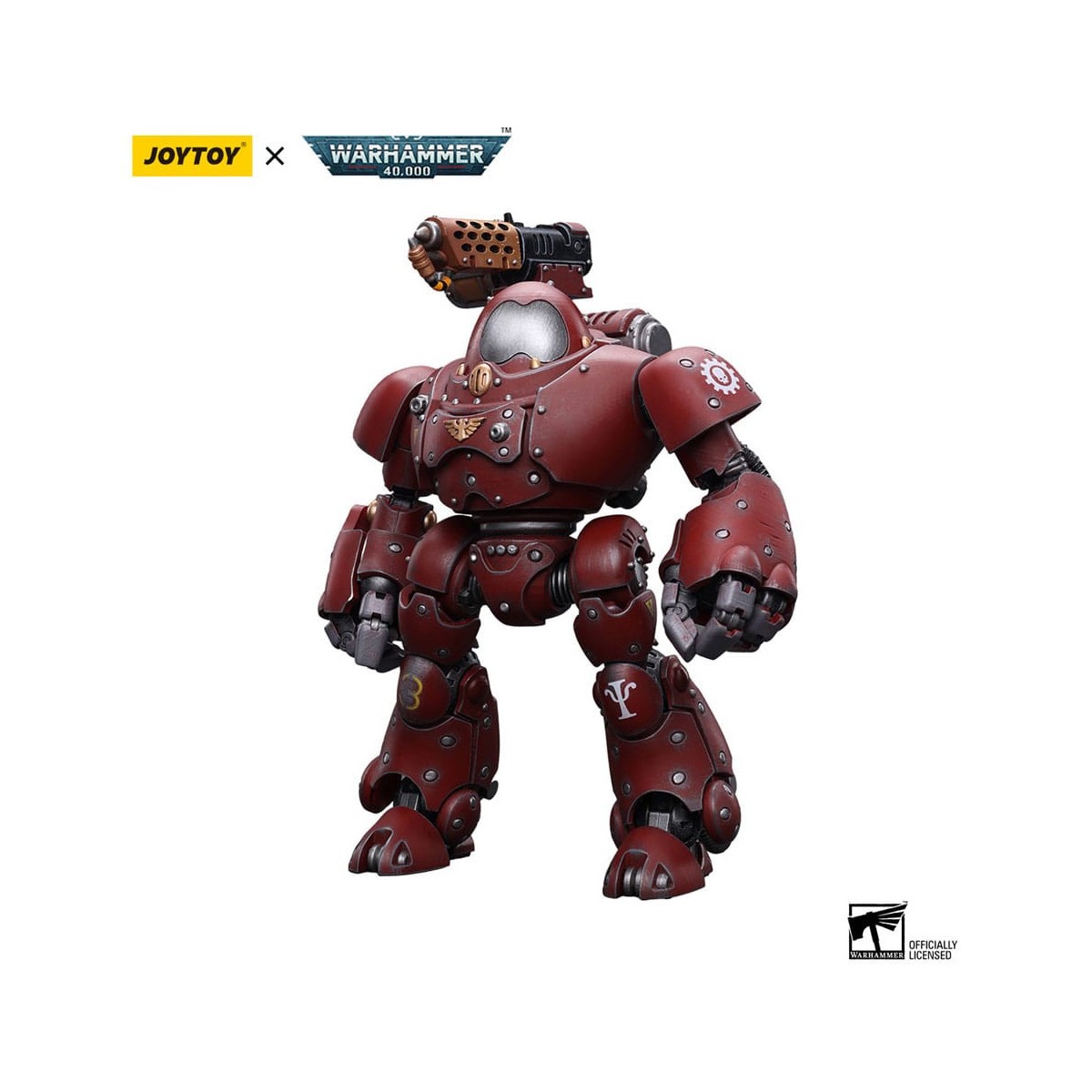JoyToy Space Marines - Adeptus Mechanicus Kastelan Robot con Incendine Combustor 1/18
