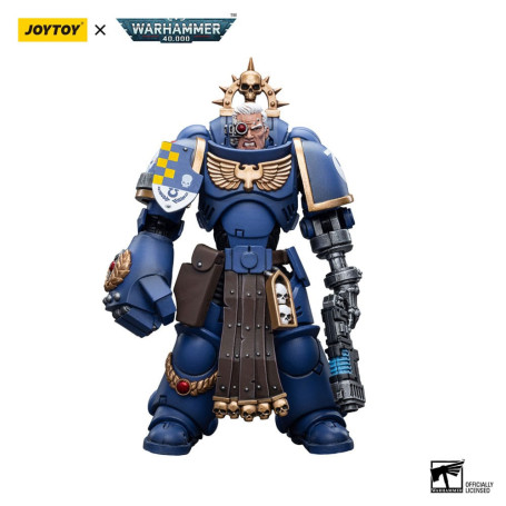 JoyToy Space Marine - Ultramarines - Tenente Ultramarines con pugno di potere 1/18 - Warhammer 40K