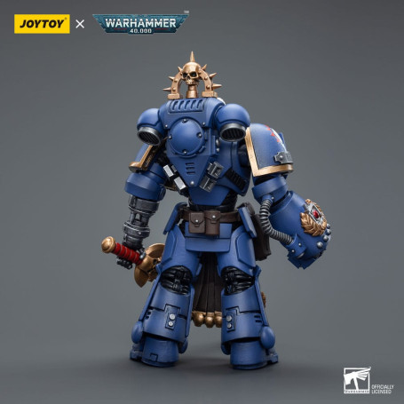 JoyToy Space Marine - Ultramarines - Tenente Ultramarines con pugno di potere 1/18 - Warhammer 40K