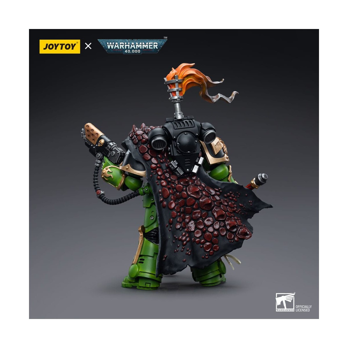 JoyToy Space Marine - Salamandre - Capitano Adrax Agatone 1/18 - Warhammer 40K