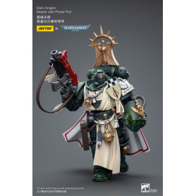 JoyToy Space Marine - Angeli Oscuri - Maestro degli Angeli Oscuri con pugno di potere 1/18 - Warhammer 40K