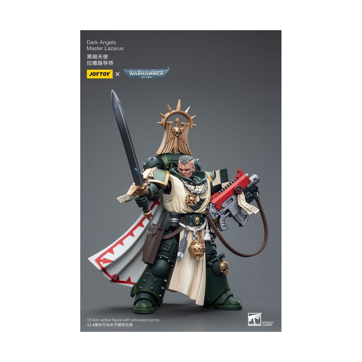 JoyToy Space Marine - Angeli Oscuri - Angeli Oscuri Maestro Lazarus 1/18 - Warhammer 40K