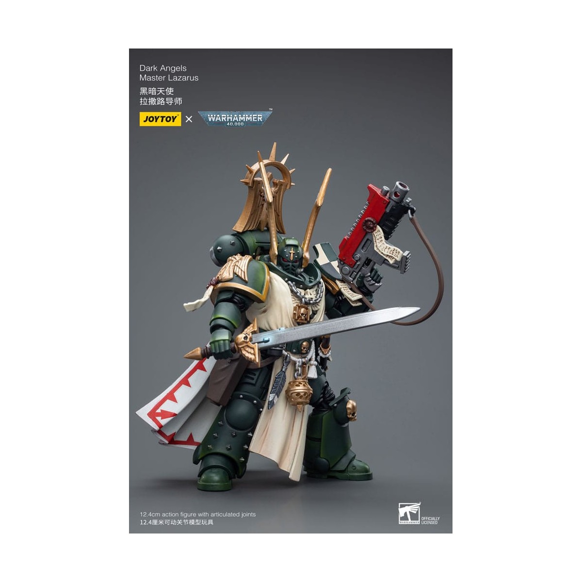 JoyToy Space Marine - Angeli Oscuri - Angeli Oscuri Maestro Lazarus 1/18 - Warhammer 40K
