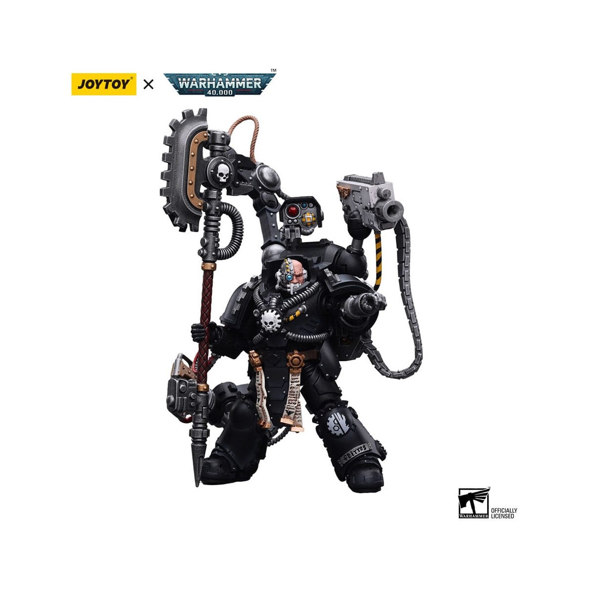 JoyToy Space Marine - Iron Hands - lron Padre Feirros 1/18 - Warhammer 40K