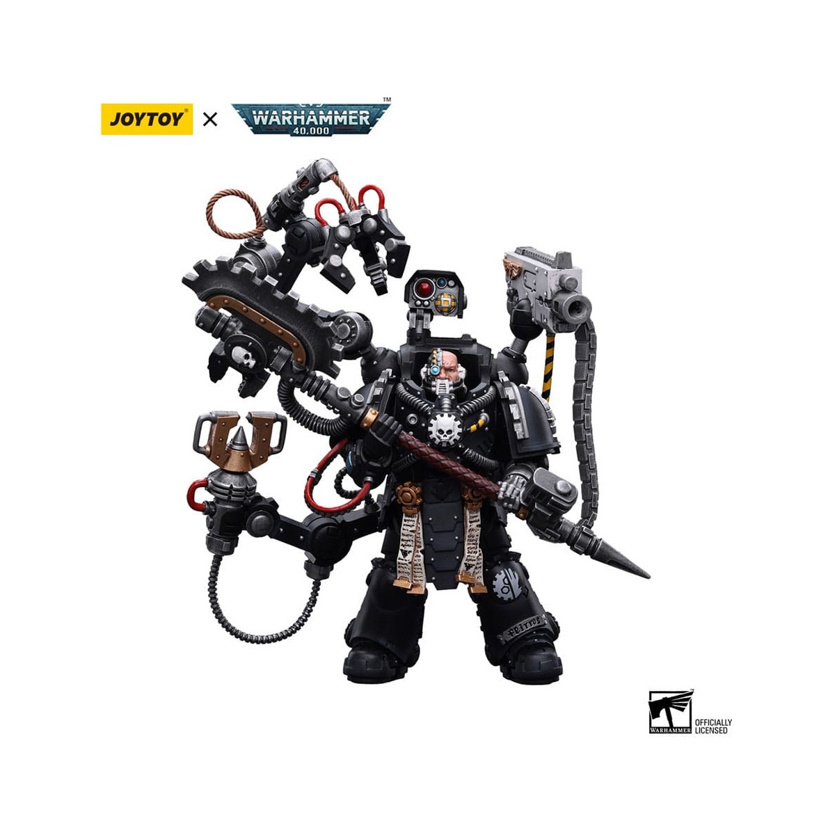 JoyToy Space Marine - Iron Hands - lron Padre Feirros 1/18 - Warhammer 40K