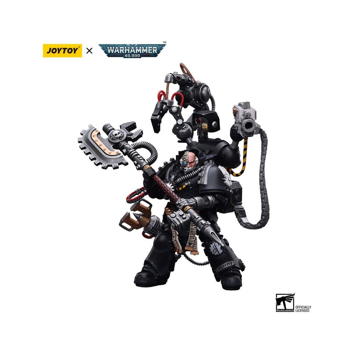 JoyToy Space Marine - Iron Hands - lron Padre Feirros 1/18 - Warhammer 40K
