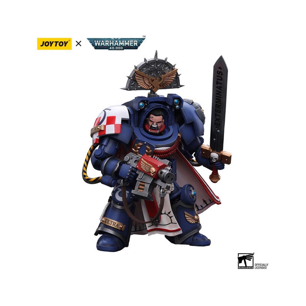 JoyToy Space Marine - Ultramarines - Capitano Terminator 1/18 - Warhammer 40K
