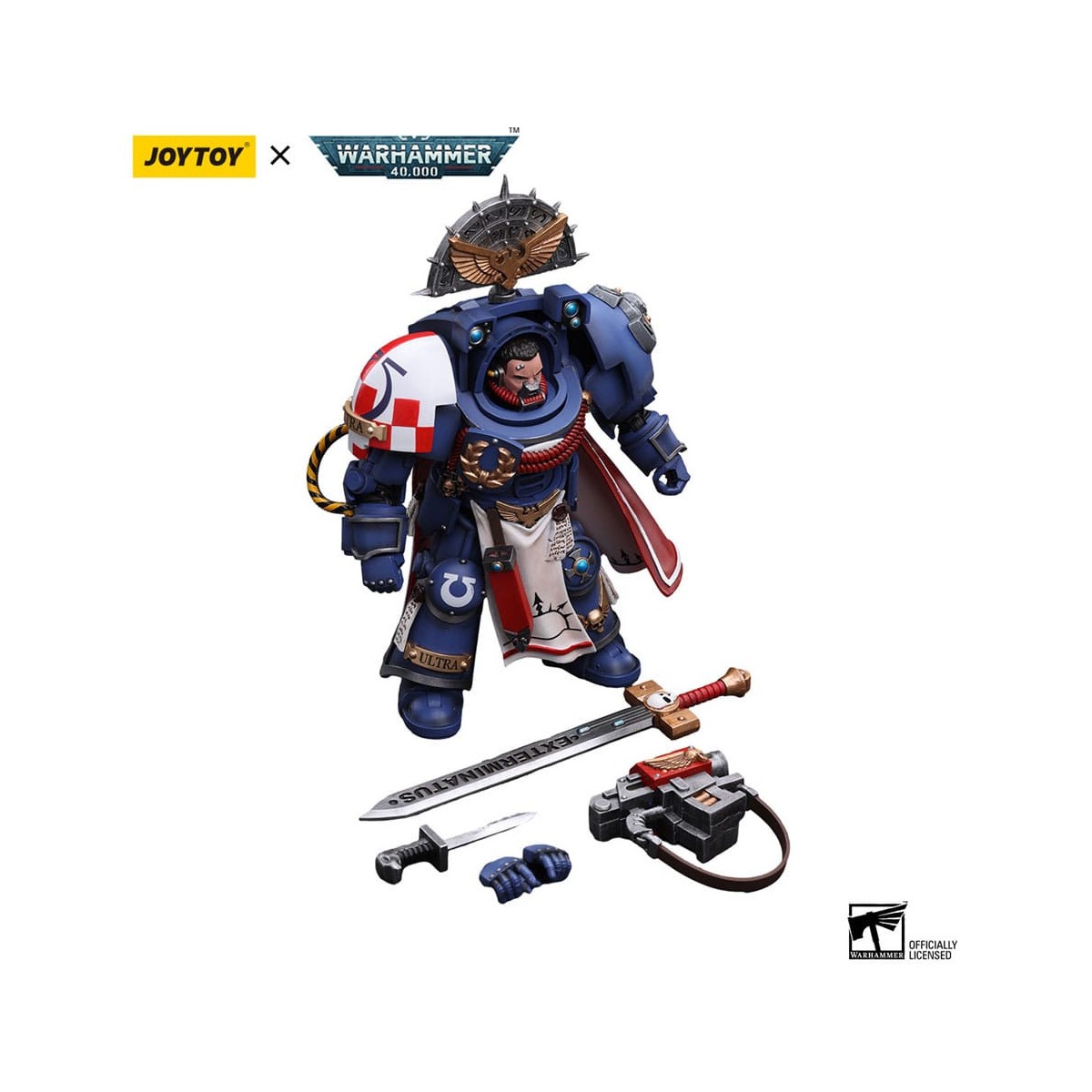 JoyToy Space Marine - Ultramarines - Capitano Terminator 1/18 - Warhammer 40K