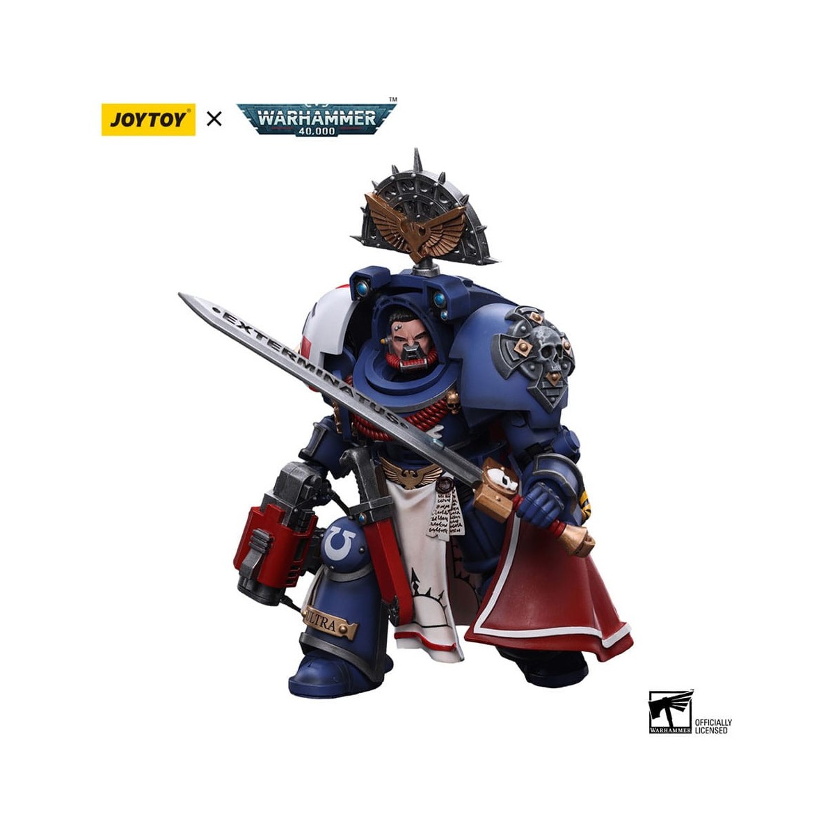 JoyToy Space Marine - Ultramarines - Capitano Terminator 1/18 - Warhammer 40K