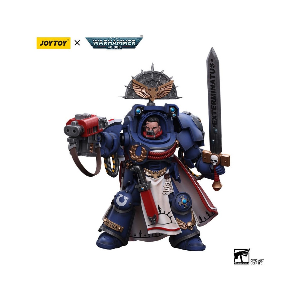 JoyToy Space Marine - Ultramarines - Capitano Terminator 1/18 - Warhammer 40K