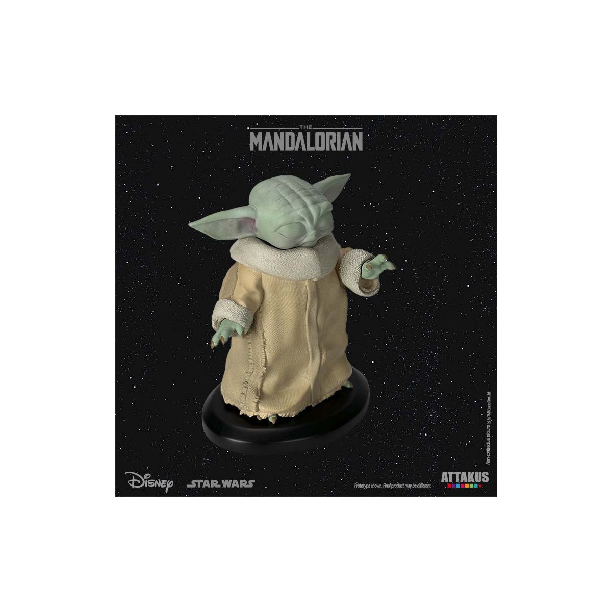 Attakus Starwars - Grogu "Uso della Forza" 1/5 - Il Mandaloriano 