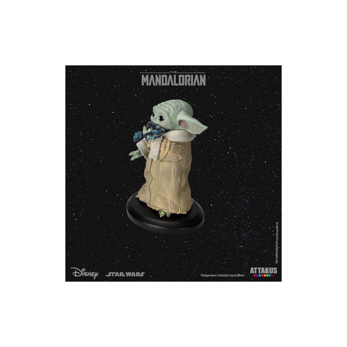 Attakus Starwars - Grogu "Mangiare la rana" 1/5 - Il Mandaloriano