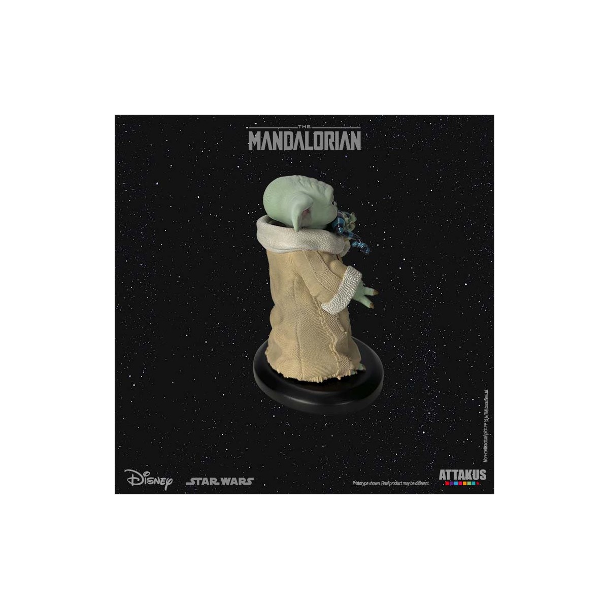 Attakus Starwars - Grogu "Mangiare la rana" 1/5 - Il Mandaloriano