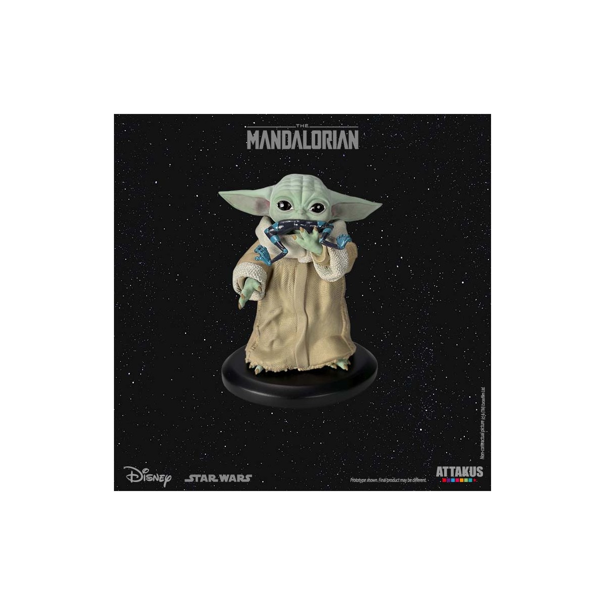 Attakus Starwars - Grogu "Mangiare la rana" 1/5 - Il Mandaloriano