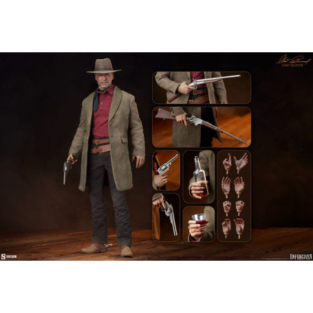 Sideshow - William Munny 1/6 - Ruthless - Collezione Clint Eastwood Legacy