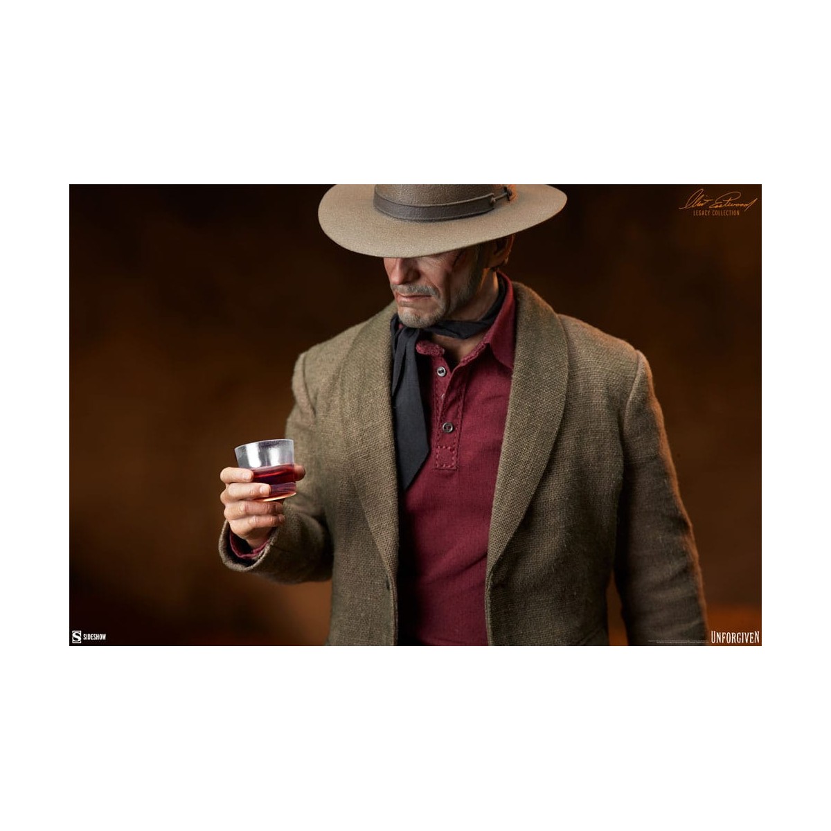 Sideshow - William Munny 1/6 - Ruthless - Collezione Clint Eastwood Legacy