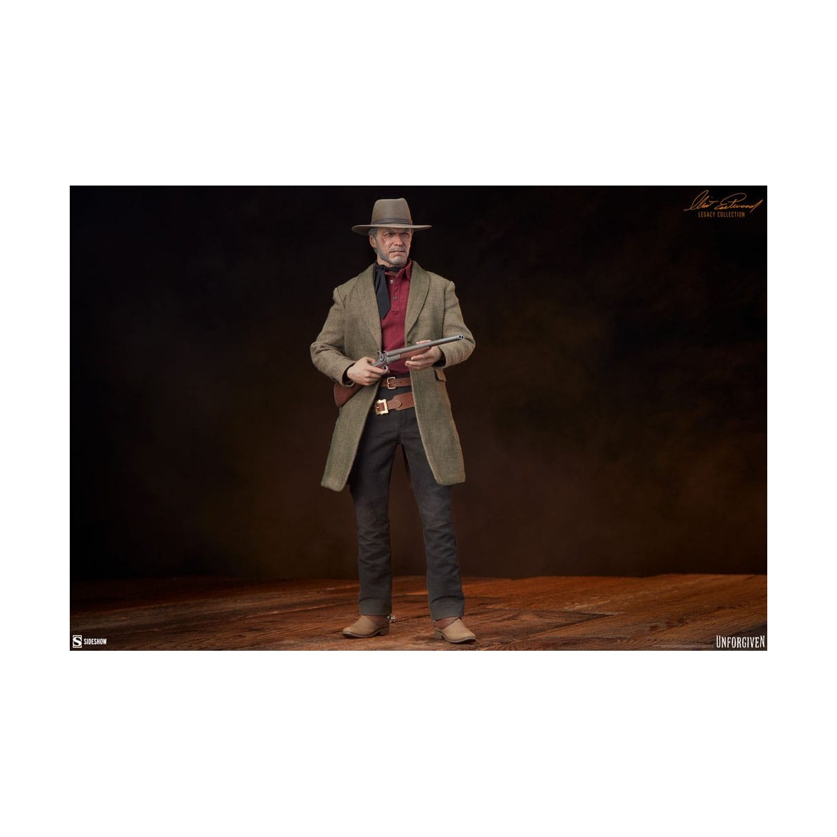 Sideshow - William Munny 1/6 - Ruthless - Collezione Clint Eastwood Legacy