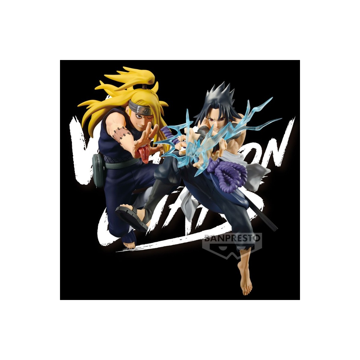 Banpresto - Naruto Shippuden - Stelle vibranti - Sasuke Uchiha vs Deidara