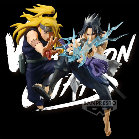 Banpresto - Naruto Shippuden - Stelle vibranti - Deidara Vs Sasuke Uchiha