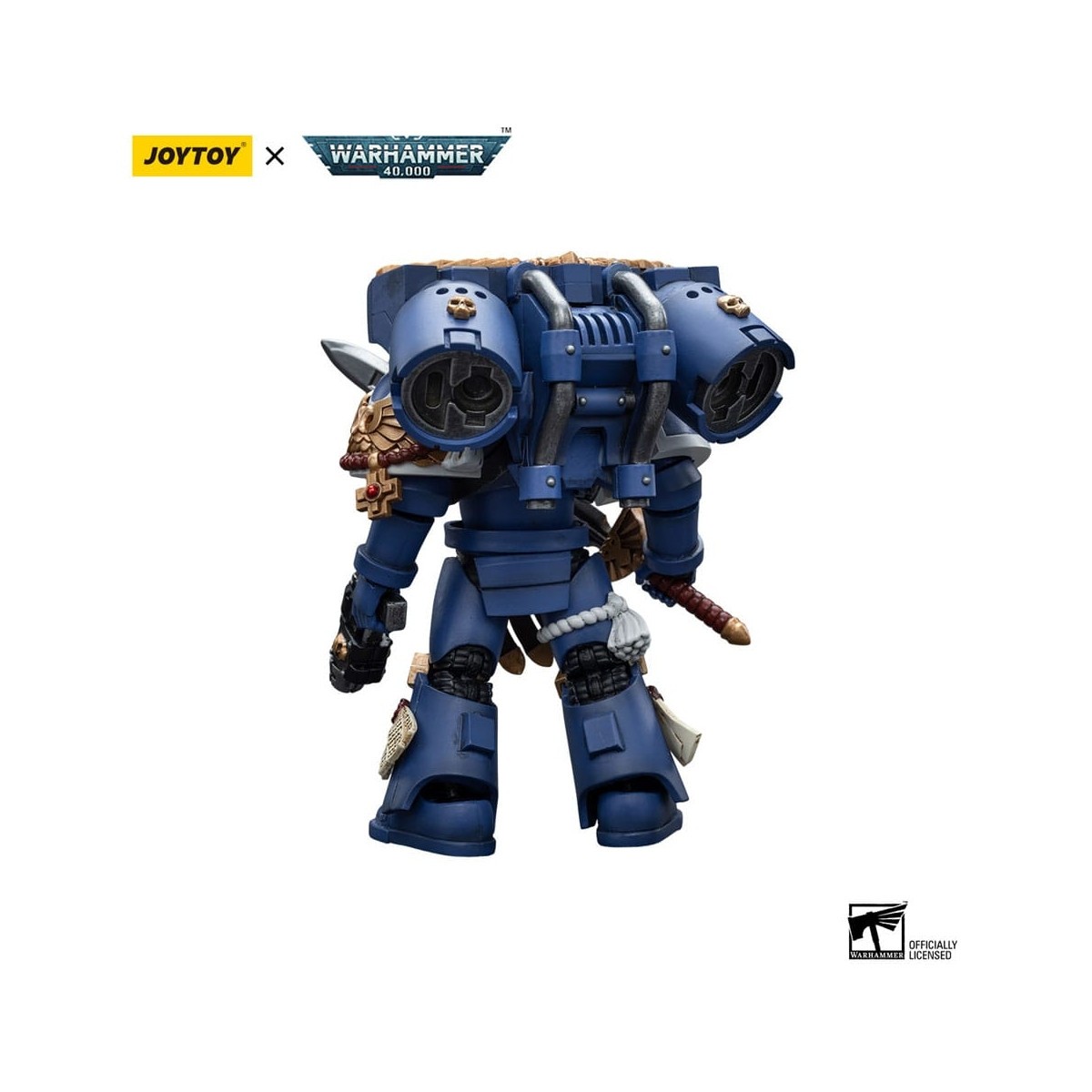 JoyToy Space Marine - Ultramarines - Sergente Veterano dell'Avanguardia 1/18 - Warhammer 40K
