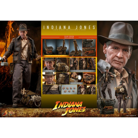 Hot Toys - Indiana Jones e il quadrante del destino - Indiana Jones versione Deluxe 1:6