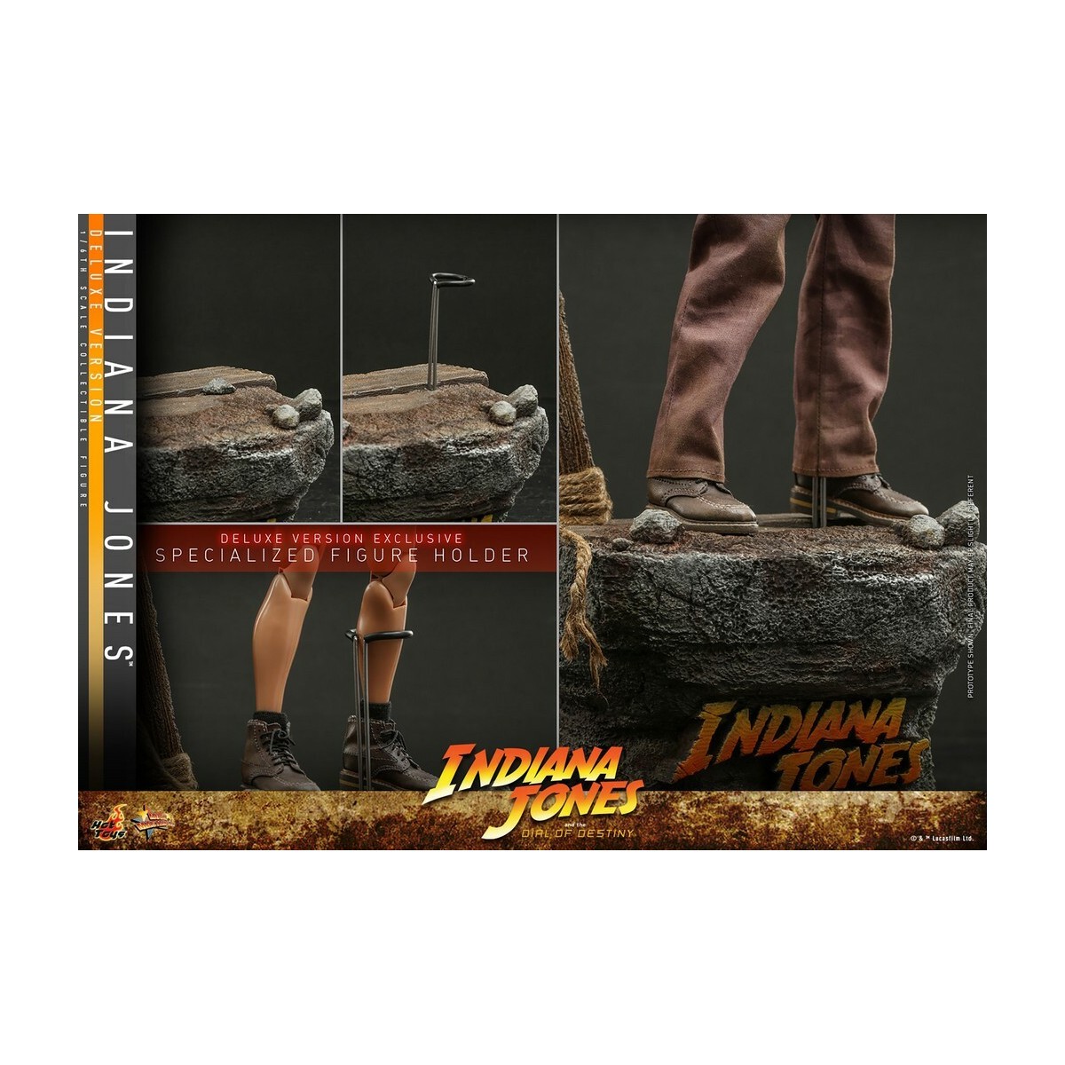 Hot Toys - Indiana Jones e il quadrante del destino - Indiana Jones versione Deluxe 1:6