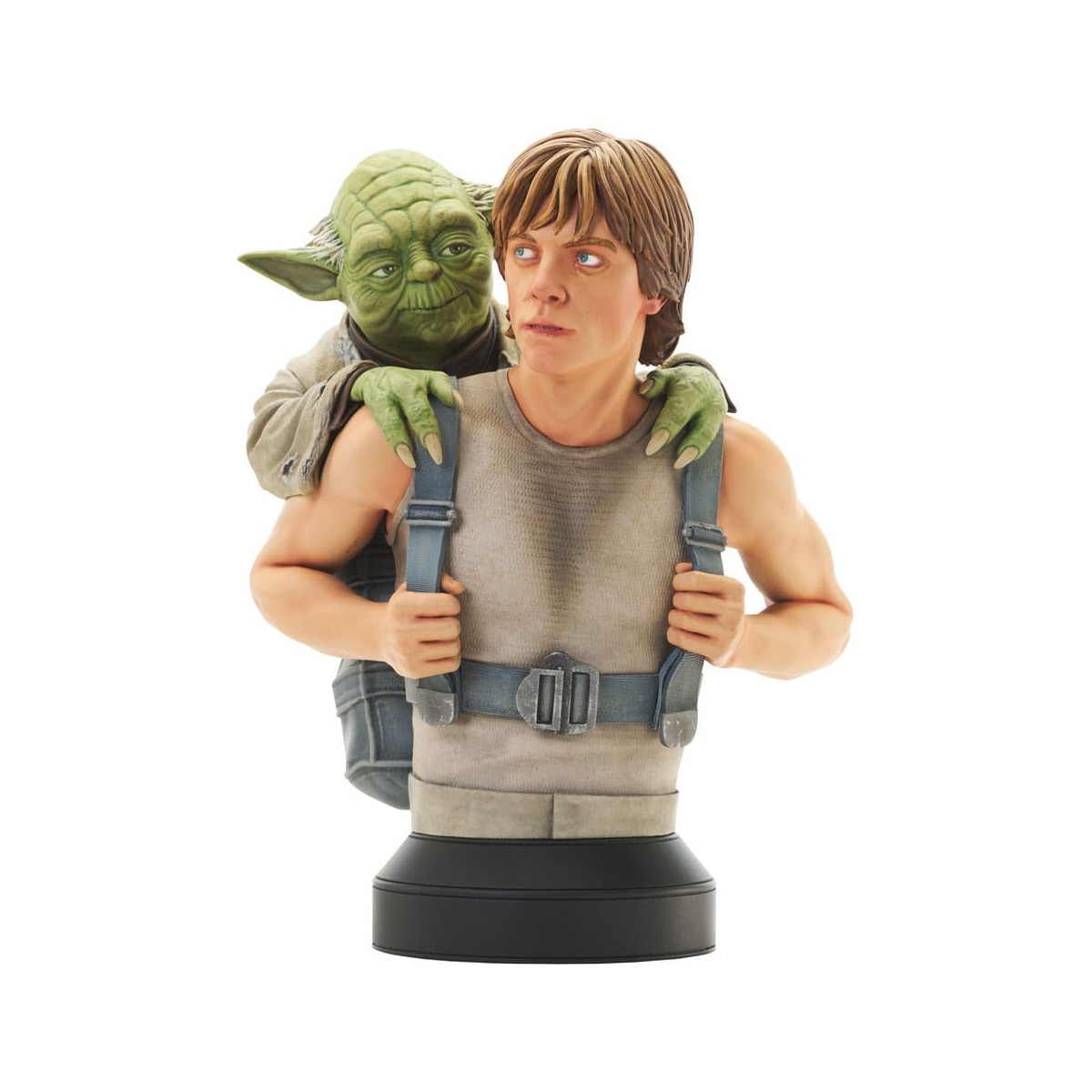 Gentle Giant - busto 1/6 di Luke con Yoda - Star Wars Episodio V