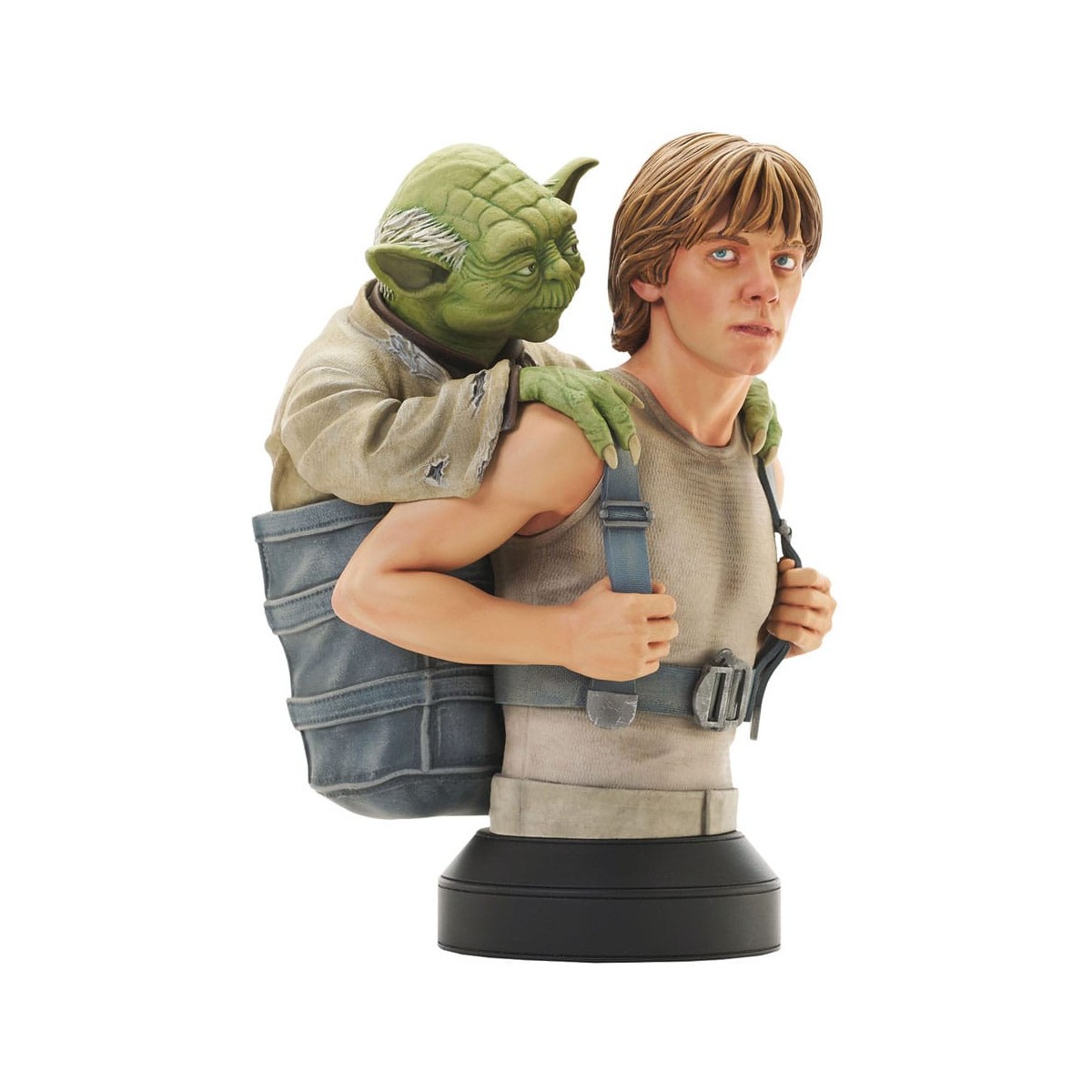 Gentle Giant - busto 1/6 di Luke con Yoda - Star Wars Episodio V