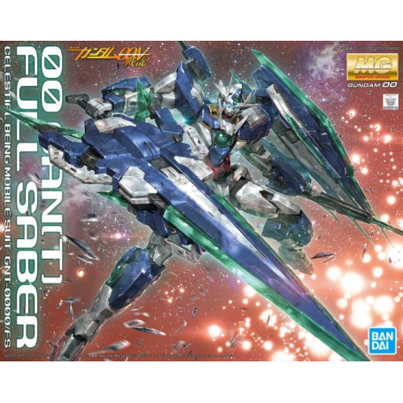 Bandai - Gunpla - 1/100 MG - 00 QAN (T) Full Saber - Gundam 00
