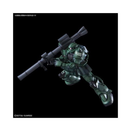 Bandai - Gunpla - Gundam 1/144 HG - MS-06C-6 R6 ZAKU II Tipo C-6/R6 - Mobile Suit Gundam: L'origine