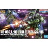 Bandai - Gunpla - Gundam 1/144 HG - MS-06C-6 R6 ZAKU II Tipo C-6/R6 - Mobile Suit Gundam: L'origine