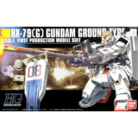 Bandai - Gunpla - Gundam 1/144 HG - RX-79(G) Gundam Ground Type - Mobile Suit Gundam: The 08th MS Team - UC