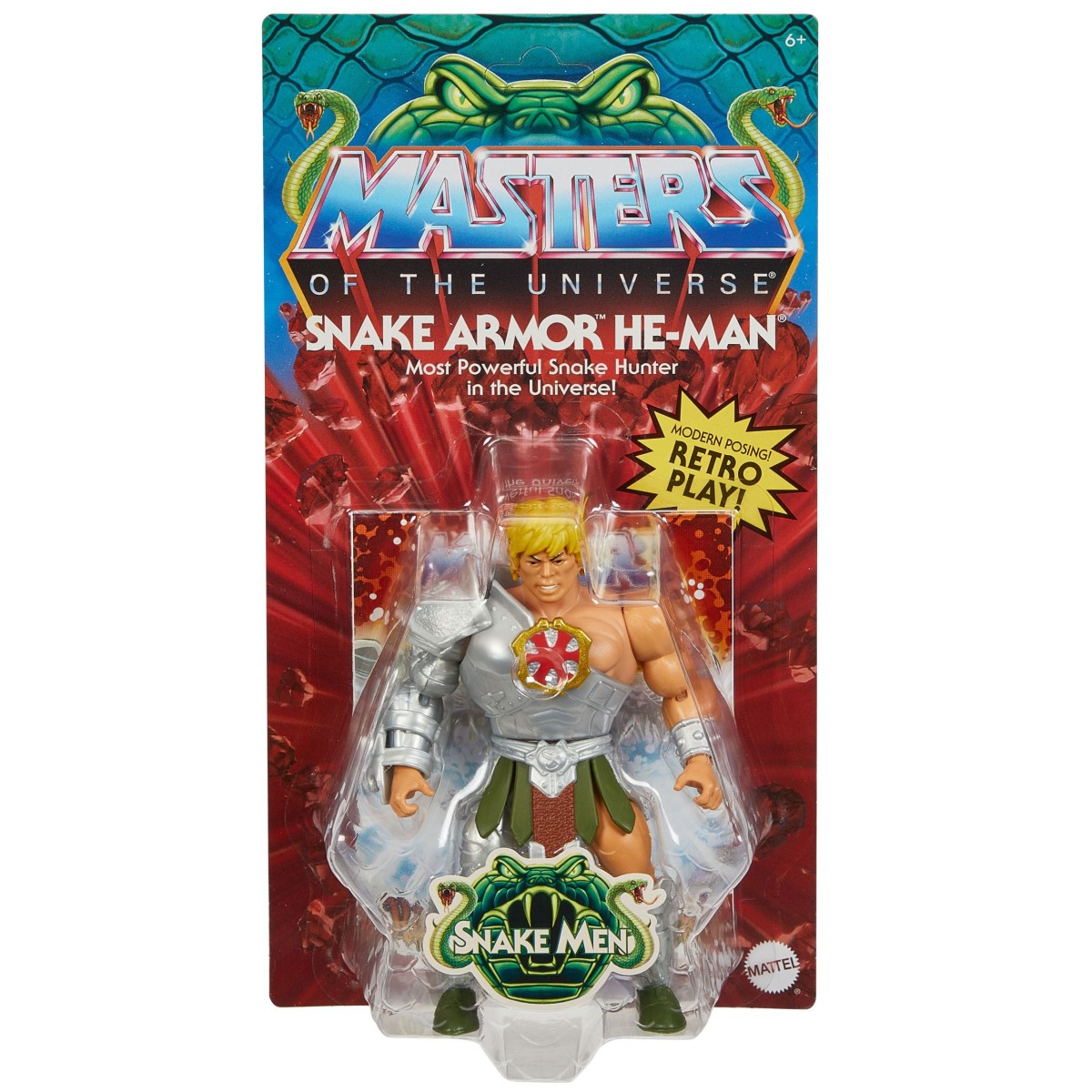 Masters of the Universe ORIGINS - Armatura di serpente di He-Man