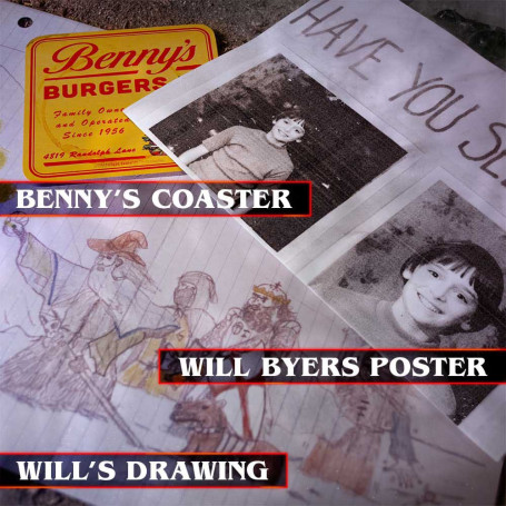 Dottore Collezionista - Kit Ricordi di Stranger Things Hawkins Corso di Vecna Edizione Limitata