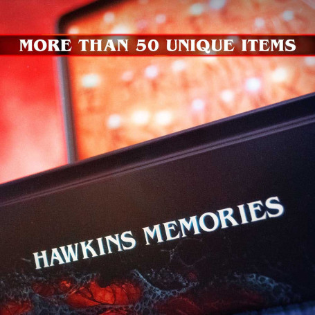 Dottore Collezionista - Kit Ricordi di Stranger Things Hawkins Corso di Vecna Edizione Limitata