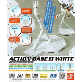 Bandai - Gunpla - Gundam Action Base 1 Bianco
