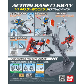 Bandai - Gunpla - Gundam Azione Base 1 Grigio