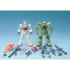 Bandai - Gunpla - Gundam 1/144 HG - Gunpla Starter Set RX-78-2 e MS-06F Zaku II - Mobile Suit Gundam