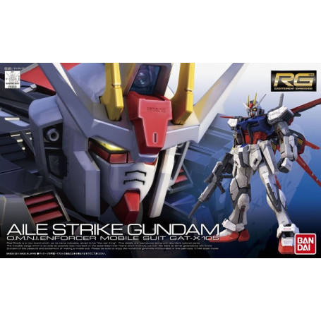 Bandai - Gunpla - Gundam 1/144 RG - GAT-X105+AQM/E-X01 Aile Strike - Mobile Suit Gundam Seed