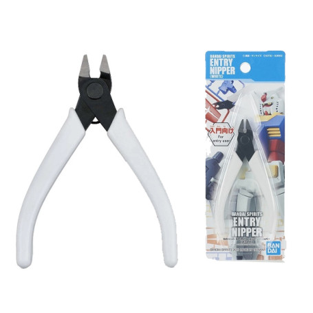 Bandai - Gunpla - Gundam Entry Nipper - Pinze da taglio bianche
