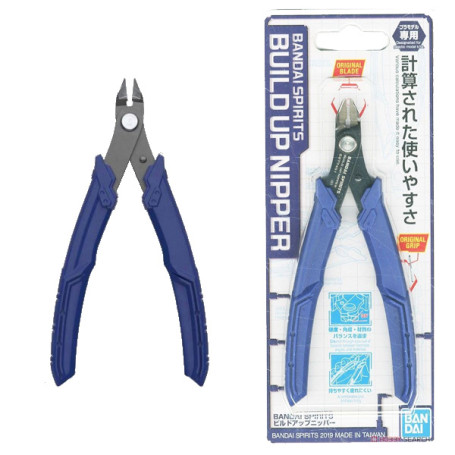 Bandai - Gunpla - Gundam Build Up Nipper - Pinze da taglio Pro Blue
