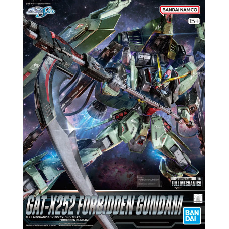 Bandai - Gunpla - 1/100 Meccanica completa - GAT-X252 Forbidden Gundam - Gundam Seed
