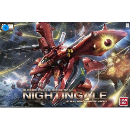 Bandai - Gunpla - Gundam 1/100 RE/100 - Msn-04 II Nightingale - Mobile Suit Gundam : Char's Counterattack