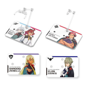 Bandai - Gunpla - Gundam Action Base 6 Clear - Set di adesivi Mobile Suit Gundam Witch From Mercury